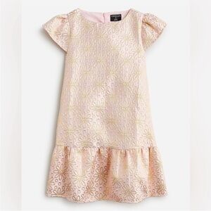 Crewcuts Blush and Gold Kids Formal Dress